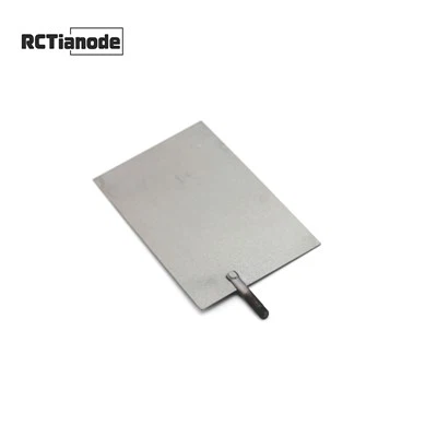 Terminal bilan qoplangan titanium platina plastinka
